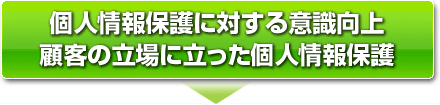 個人情報保護に関する意識向上および顧客の立場に立った個人情報保護